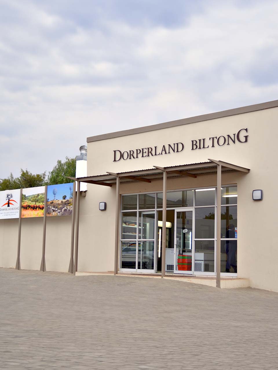 Slaghuis en winkel